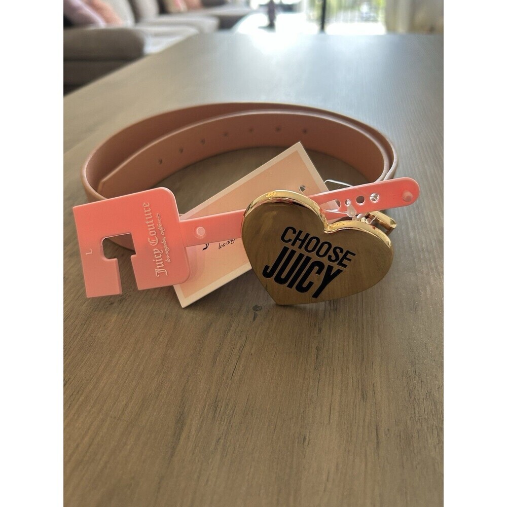 NWT Juicy Couture Belt Choose Juicy Size L 45” Paris Hilton Heritage Y2K